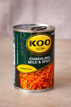 KOO Chakalaka Mild and Spicy Tin South African Canned Food Editorial