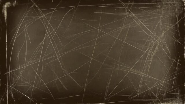 古いフィルム傷と粒子が走るノスタルジックなレトロ質感背景