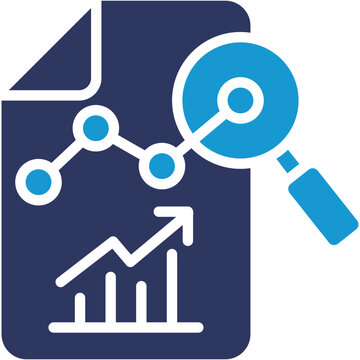 Performance Review glyph color icon