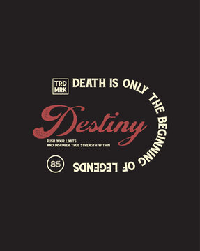 vintage streetwear motivational quotes graphic tee design templates ideas screen printing