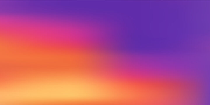 Autumn color gradation with warm red orange gradient and abstract organic.