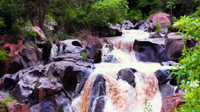 Crocodile River Nelspruit Cascades Waterfall 02 50fps