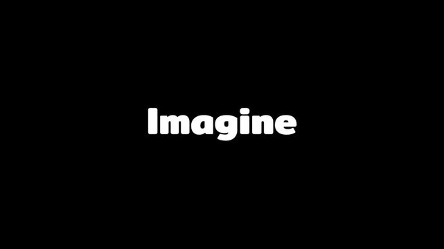 Minimal Abstract Concept of Imagination and Creativity &ndash; Inspiring Thought Visual