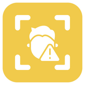 Face Detection Warning Icon Style