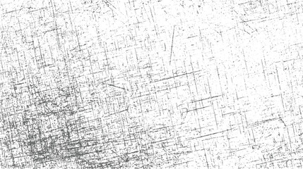 Fototapeta premium Abstract pattern of dense intersecting grey lines and dots on a white background texture grunge scratch