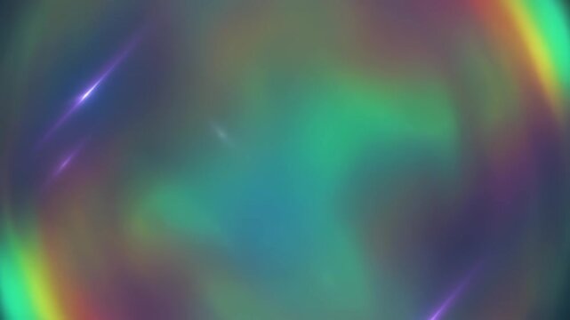 滲む光彩が広がる幻想的なオーロラ風抽象背景