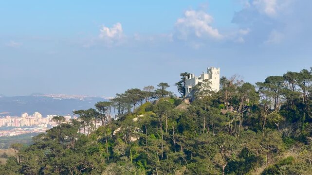  the Park of Pena, in Sintra, Portugal.