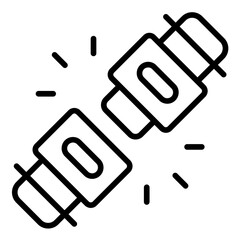 Fototapeta premium Belt Icon