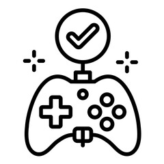 Fototapeta premium Joypad Icon