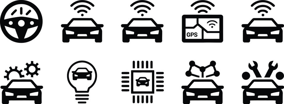Language and Translation Solid Icon Set Global Communication Symbols Collection