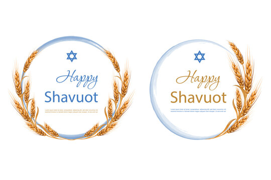 A set of illustrations for a joyful Shavuot