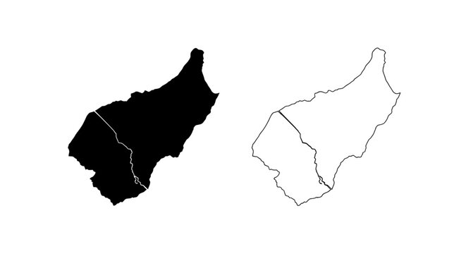 Map of the South East District of Botswana