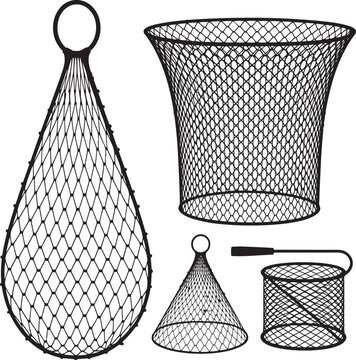 Vector illustration of a badminton racket and shuttlecock with a tennis racket and ball set against a black and gold metal pattern frame design