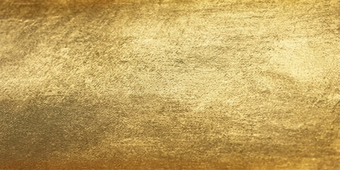 A rich and lustrous gold leaf texture shines, presenting a detailed macro shot that accentuates the intricacies of the metal's surface, reflecting elegance and value. for website, background, branding © Midul