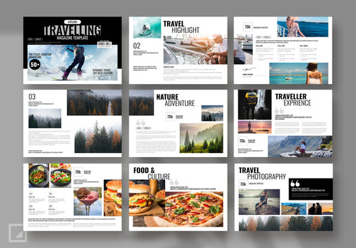 Travel Magazine Layout
