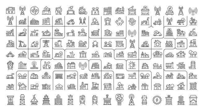 Ancient Chinese Oracle Bone Script Characters Collection.