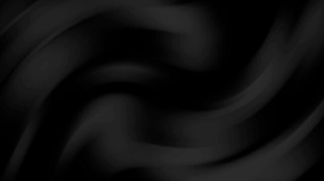 Dark Abstract Wave Motion Black Background Smooth Flow Video 4k