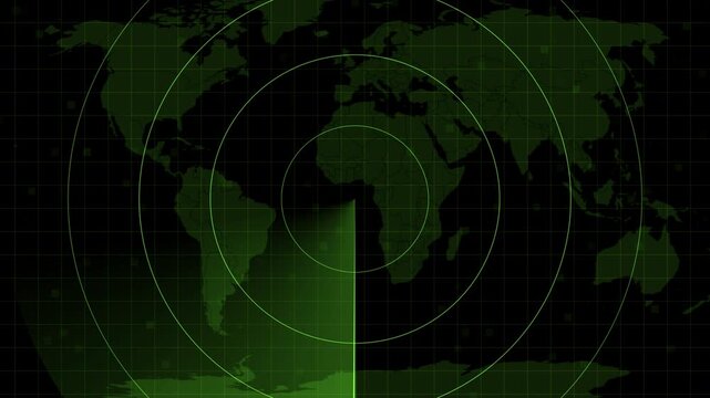 Radar sweep overlay screen beam technology sonar map system