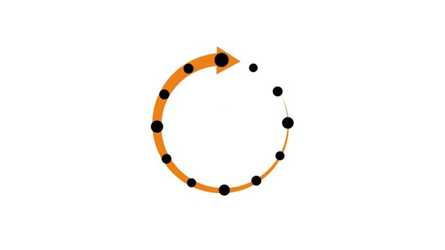 Modern countdown timer design showing &ldquo;1 hour left&rdquo; with circular progress indicator and arrow. Clean and minimal layout representing time management, deadline, urgency, and limited offer concepts. 
