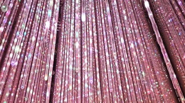Colorful Led Stripes, Fantasy World Scene