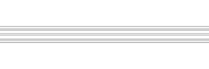 Realistic white molding baseboard for home or office decor empty border frame trim work wooden moulding board ceiling, wall decorative modern interior design domestic paneling. Vector Illustration. © LionStudio