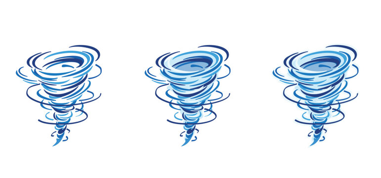 Ternado, wind or cloud. Storm wave. Hurricane waves. El Nino and La Nina concept. Very bad weather. Water spiral.. Strong wind.. hurricane, whirlwind, powerful and tropical with high wind speeds