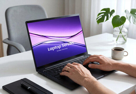 Laptop Screen Mockup