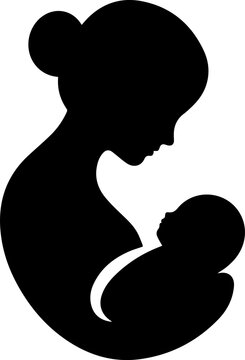 Parent and Child Silhouette