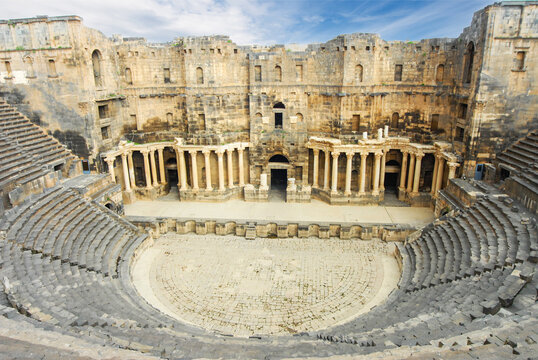 Roman Theatre in Bosra, Syria