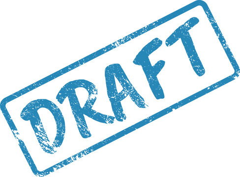 Blue distressed rubber stamp displaying the word DUPLICATE on a clean white background
