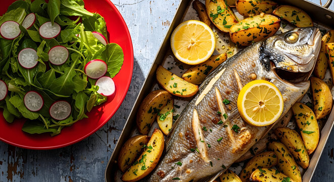 pesce all forno