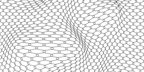 Mesh texture for fishing nets. Seamless pattern for sportswear or soccer goal, volleyball net, basketball hoop, hockey, athletics. Abstract net background for sports vector illustration © van