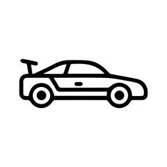 Fototapeta premium Sport car icon