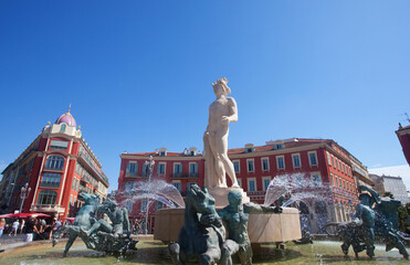 Stolica Lazurowego Wybrzeża, Nicea, Francja, The capital of the French Riviera, Nice, France  © 123108 Aneta
