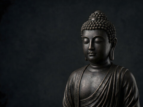 Lord Buddha Vesak Day Festival Spiritual Meditation Vector Illustration High Resolution Background