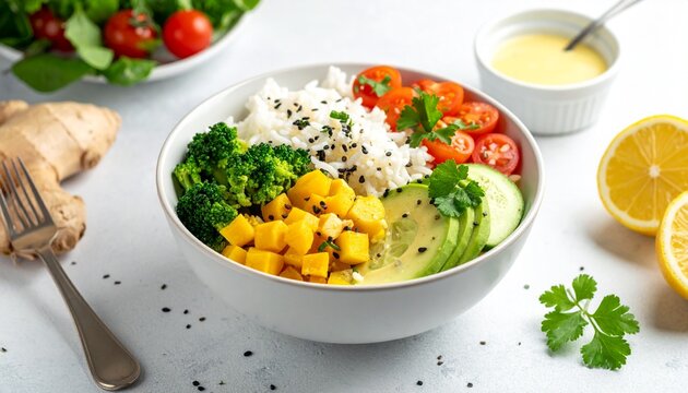 Detox Zitronen-Ingwer Bowl