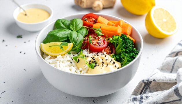 Detox Zitronen-Ingwer Bowl