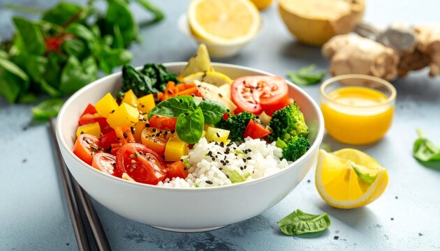 Detox Zitronen-Ingwer Bowl