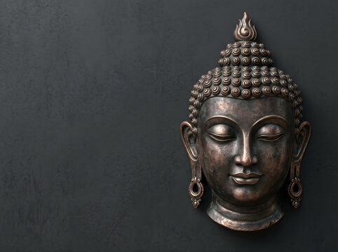 Lord Buddha Vesak Day Festival Spiritual Meditation Vector Illustration High Resolution Background