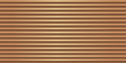 Obraz premium SEAMLESS background of honey brown wooden wall panel, natural wood paneling texture, decorative accent wall or acoustic panel design, repeating pattern.