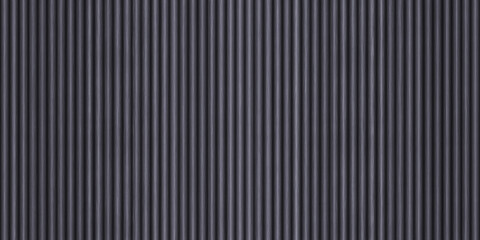 Obraz premium SEAMLESS background of dark gray wooden wall panel, natural wood paneling texture, decorative accent wall or acoustic panel design, repeating pattern.