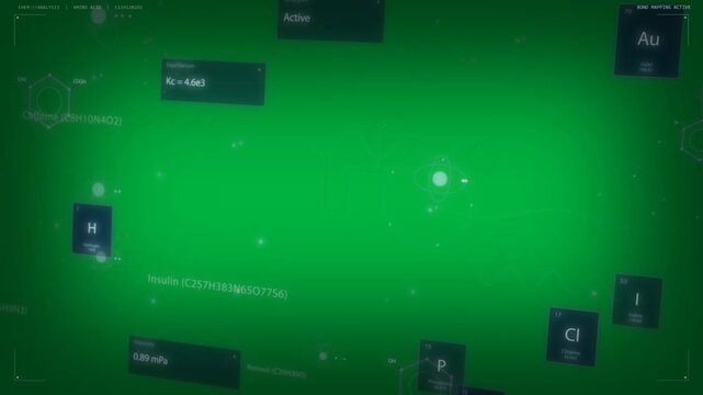 Incoming orb moving dotted path, forming ring with U-shape, for signaling, insulin, transparent bg