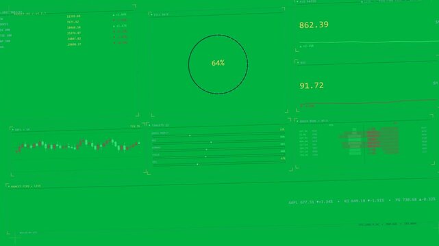 Update driving trading dashboard, transparent bg, central widget jumping 18% to 64% showing shift