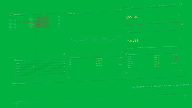 Live feed driving transparent UI showing rising ticks chart settling rows updating tilting to track