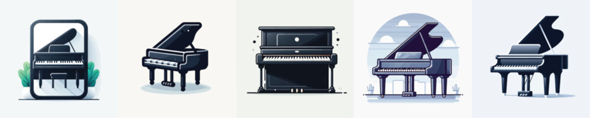 Vector of a piano © FirdianKrisna