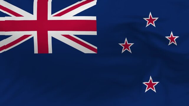 New Zealand National Flag Background