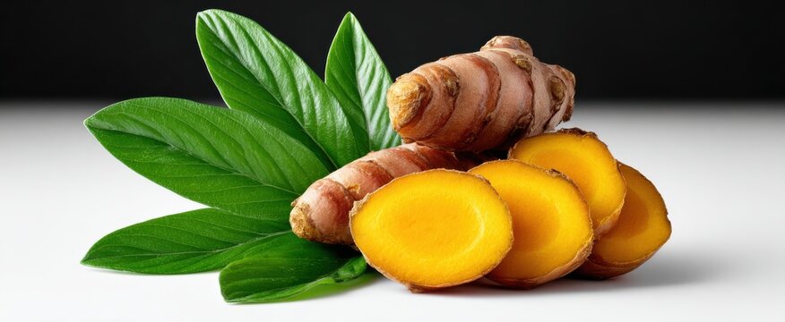 Fresh turmeric root and chunks are a colorful spice packed with wellness perks and flavor.