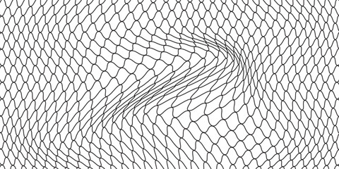 Mesh texture for fishing nets. Seamless pattern for sportswear or soccer goal, volleyball net, basketball hoop, hockey, athletics. Abstract net background for sports © absah