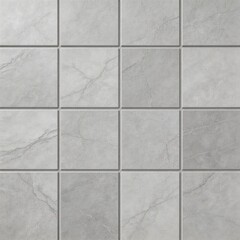 Gray marble tiles in grid pattern