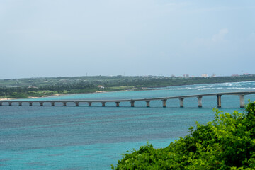 Obraz premium 【宮古島】伊良部大橋 / 【Miyako Island】Irabu bridge
